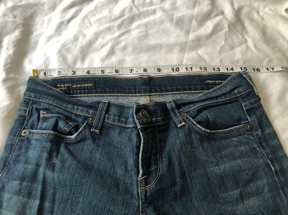 CITIZENS OF HUMANITY Women’s Kelly low waist bootcut blue Jeans Sz 30 - Picture 6 of 8